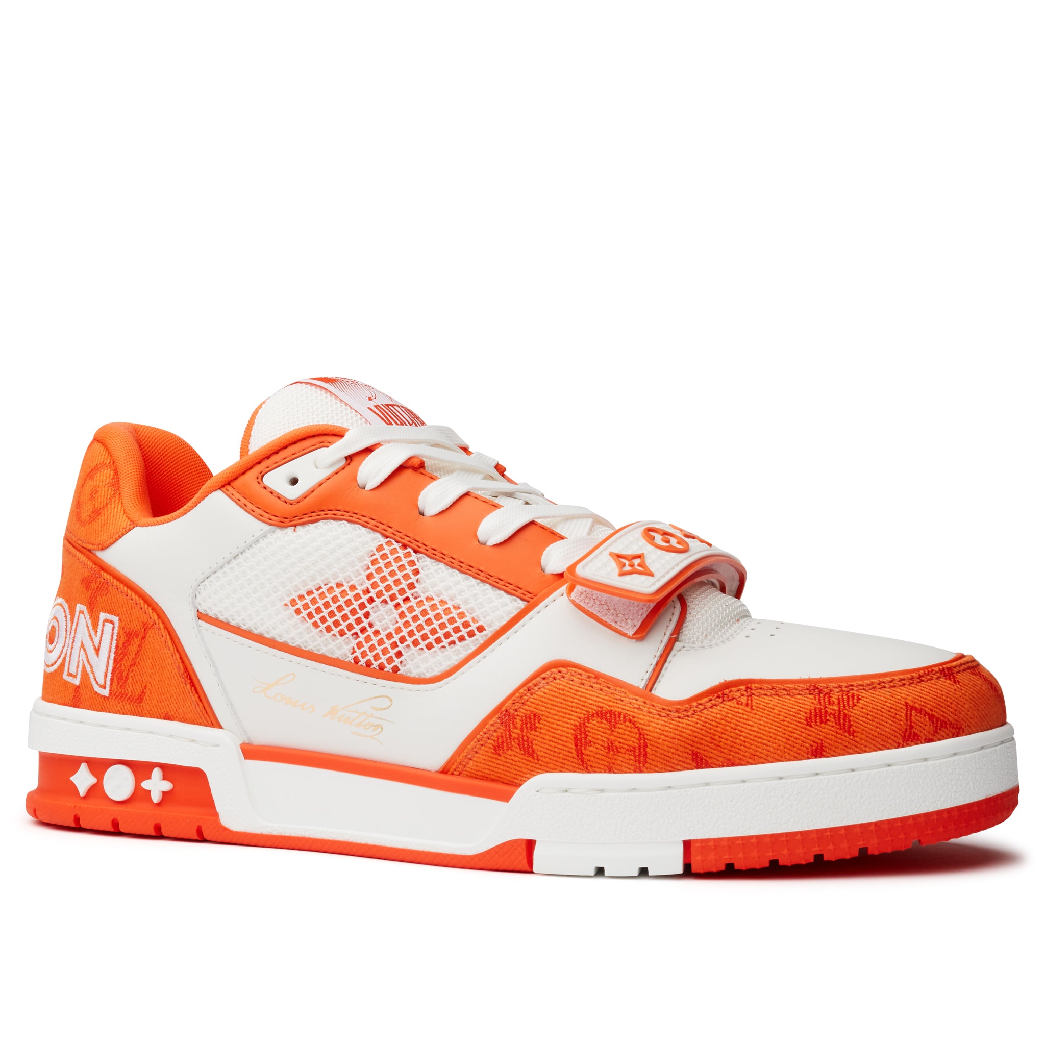 Image of Louis Vuitton LV Trainer Orange Sneaker